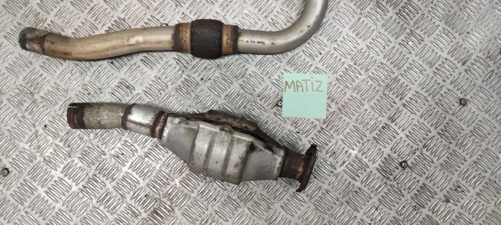 matiz rura kolektorowa wydechowa katalizator