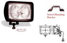 Faróis Farol para Jipe e Trator 160x112 PL742MF