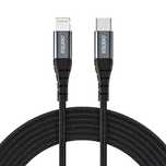 Kabel Choetech Ip0039 Usb-c / Lightning MFi 480Mb/s 3a 1.2m - czarny