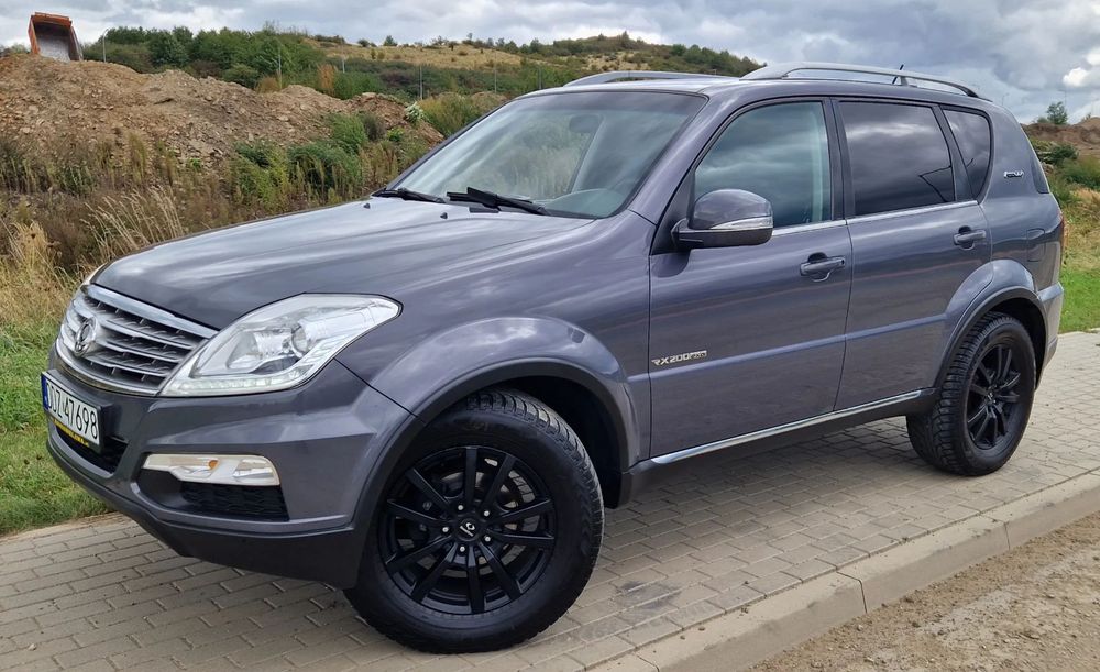 SsangYong/KGM Rexton LIFT 4X4 Automat LED Android LED Hak 7 Foteli