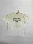 Футболка біла Acne Studios STOCKHOLM 1996  белый distressed M L