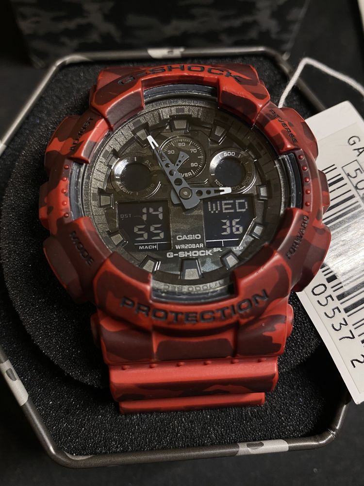 Часы Casio G-Shock GA-100CM-4AER