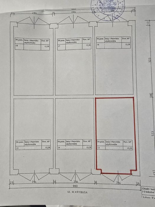 Garaż murowany Książ Wielkopolski.
