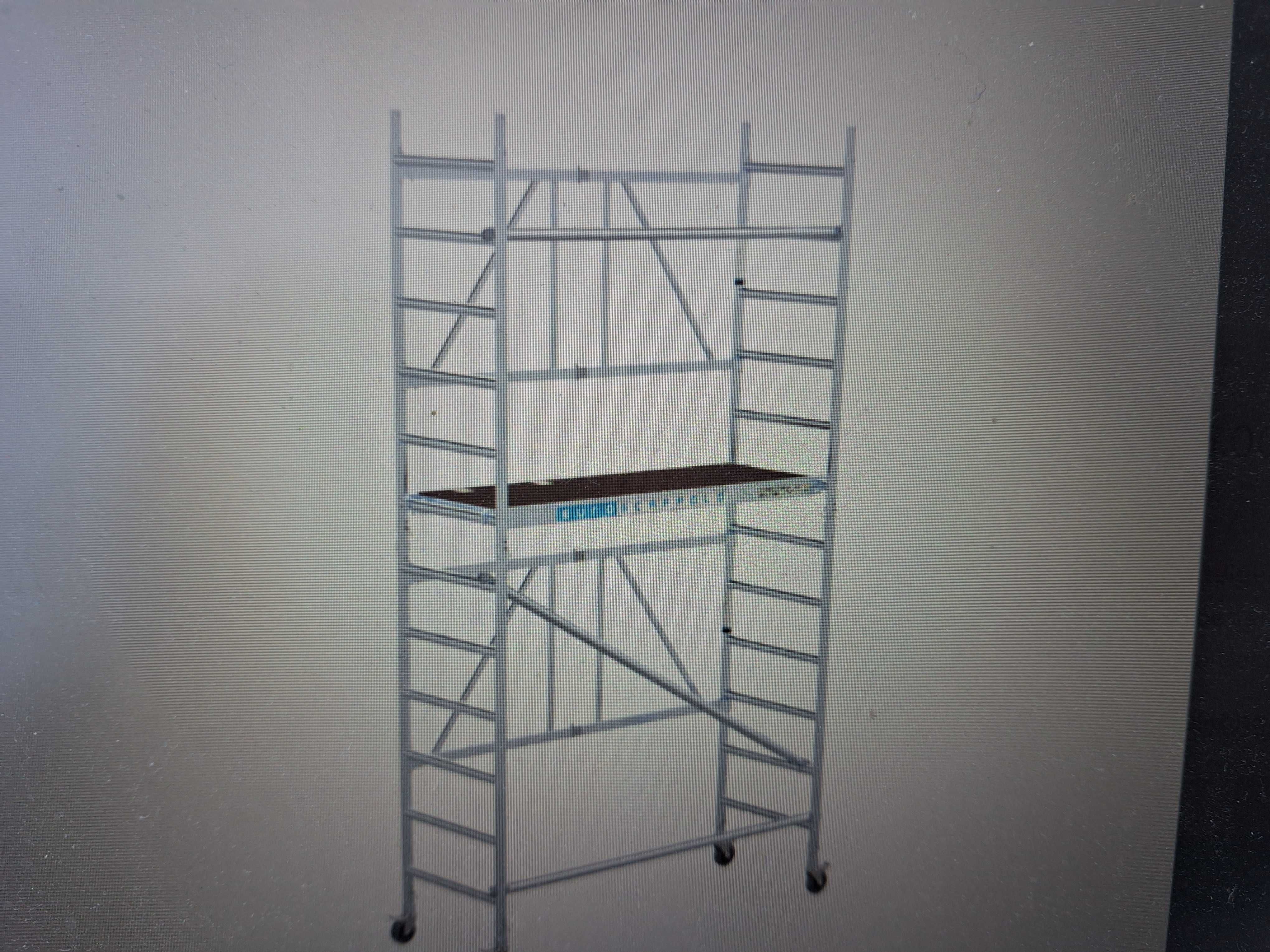 Rusztowanie Aluminiowe EUROSCAFFOLD 4,8 m robocze