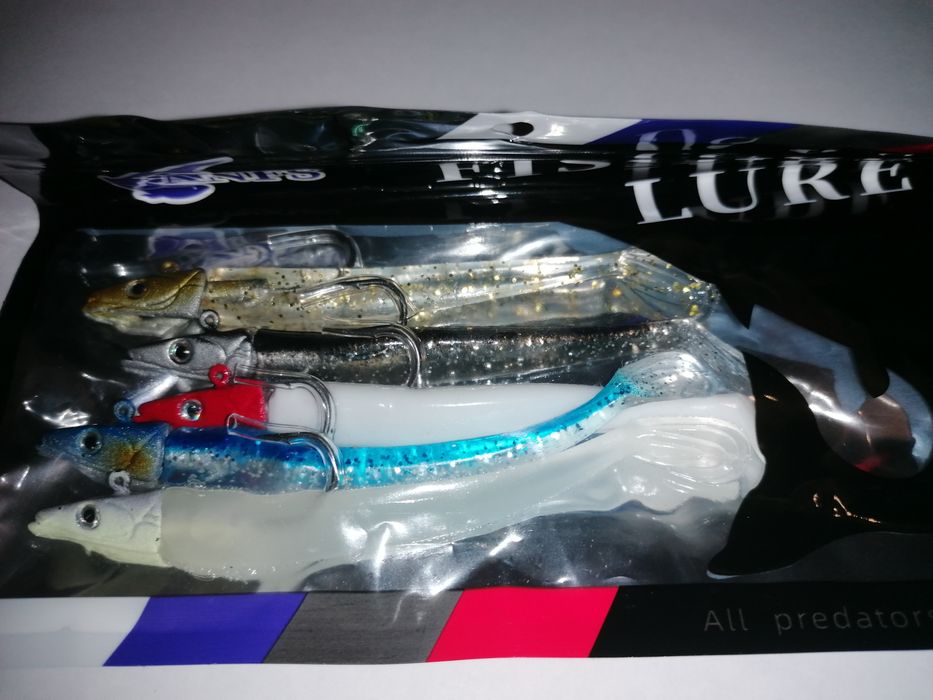 Isca Artificial Macia 11cm 5 unidades