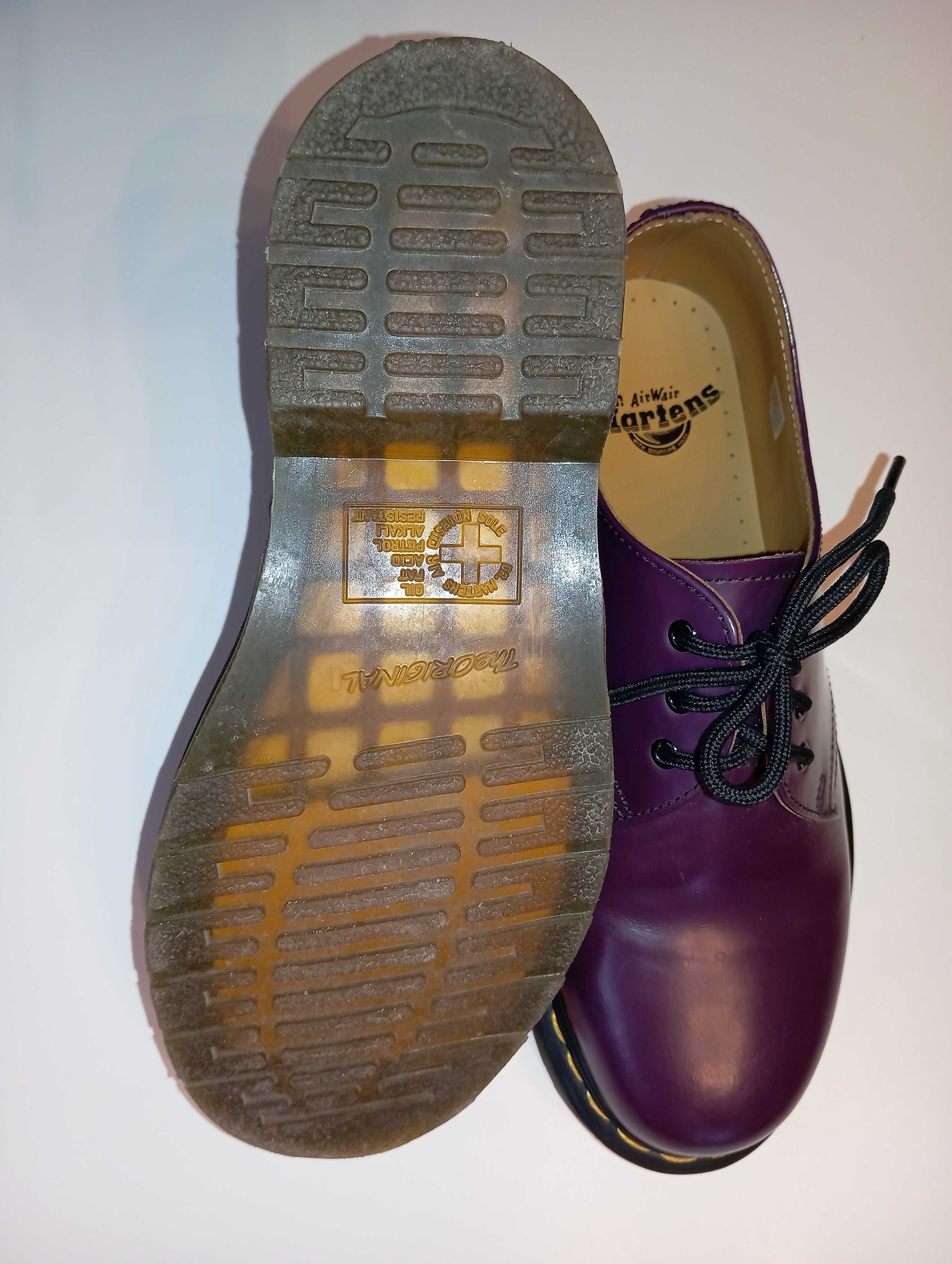 Dr Martens 1461 martensy purple r. 40 półbuty jak nowe