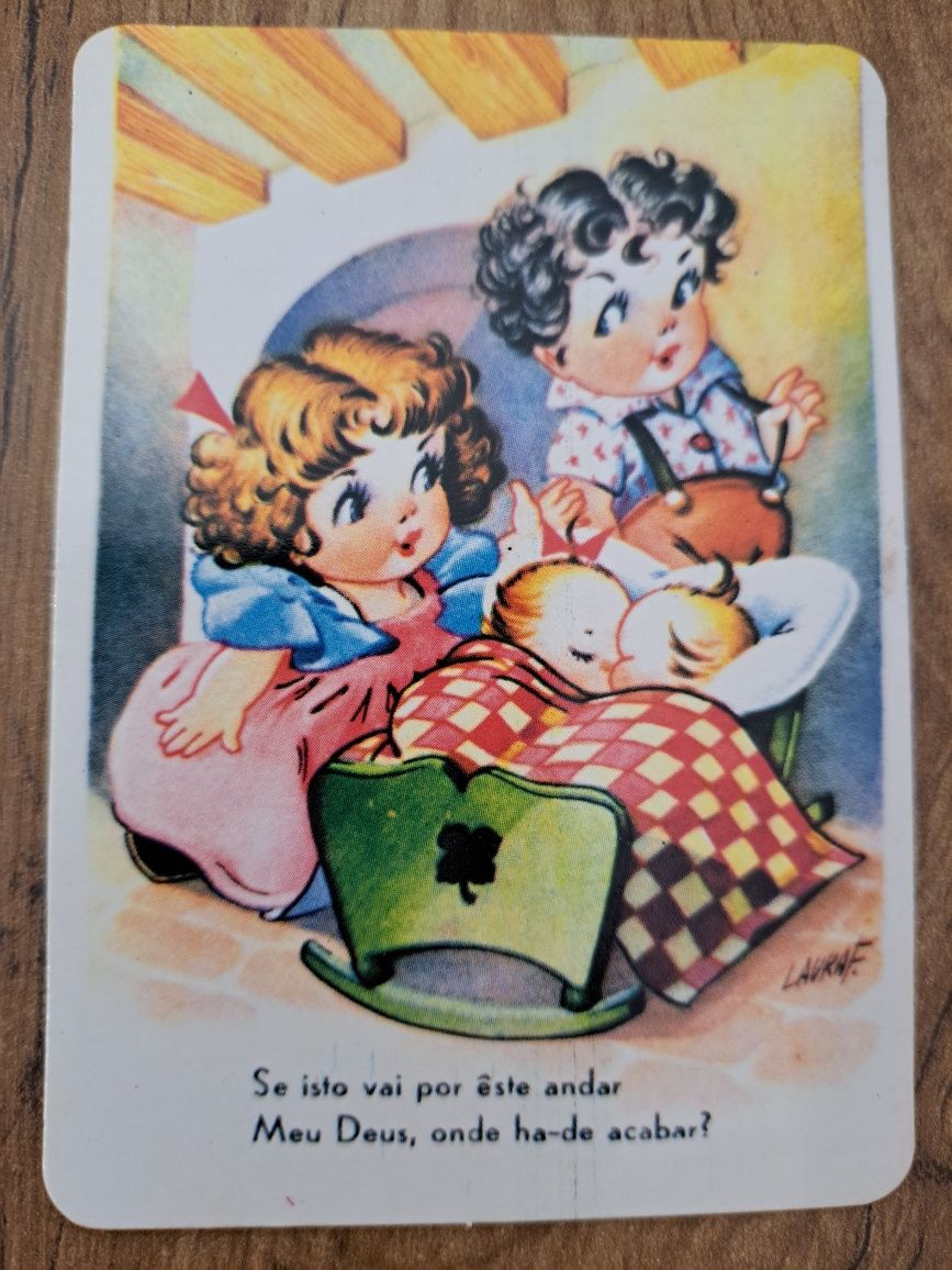 Pack de 4 calendários antigos- 1986
