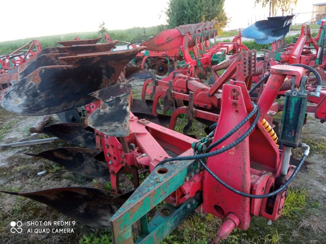 Pług Kverneland 2 3 4 skibowy obrotowy LD85 vario AB fraugde Fiskars