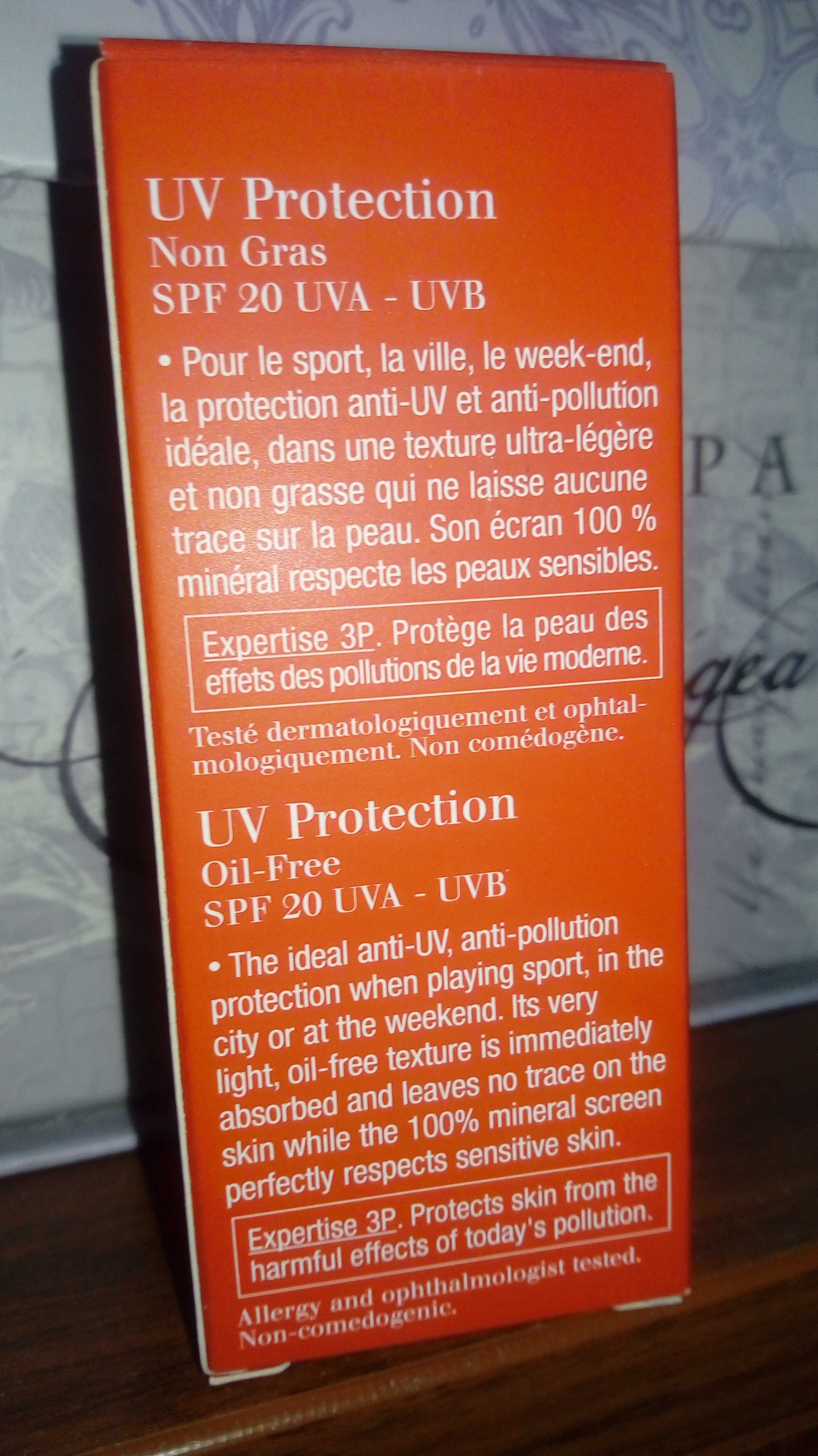 Clarins Men UV Protection Spf 20 30ml - nowy, oryginalny krem męski