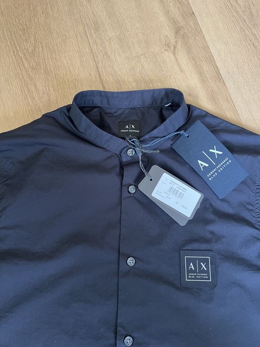 Сорочка Armani Exchange limited edition синя оригінал M нова