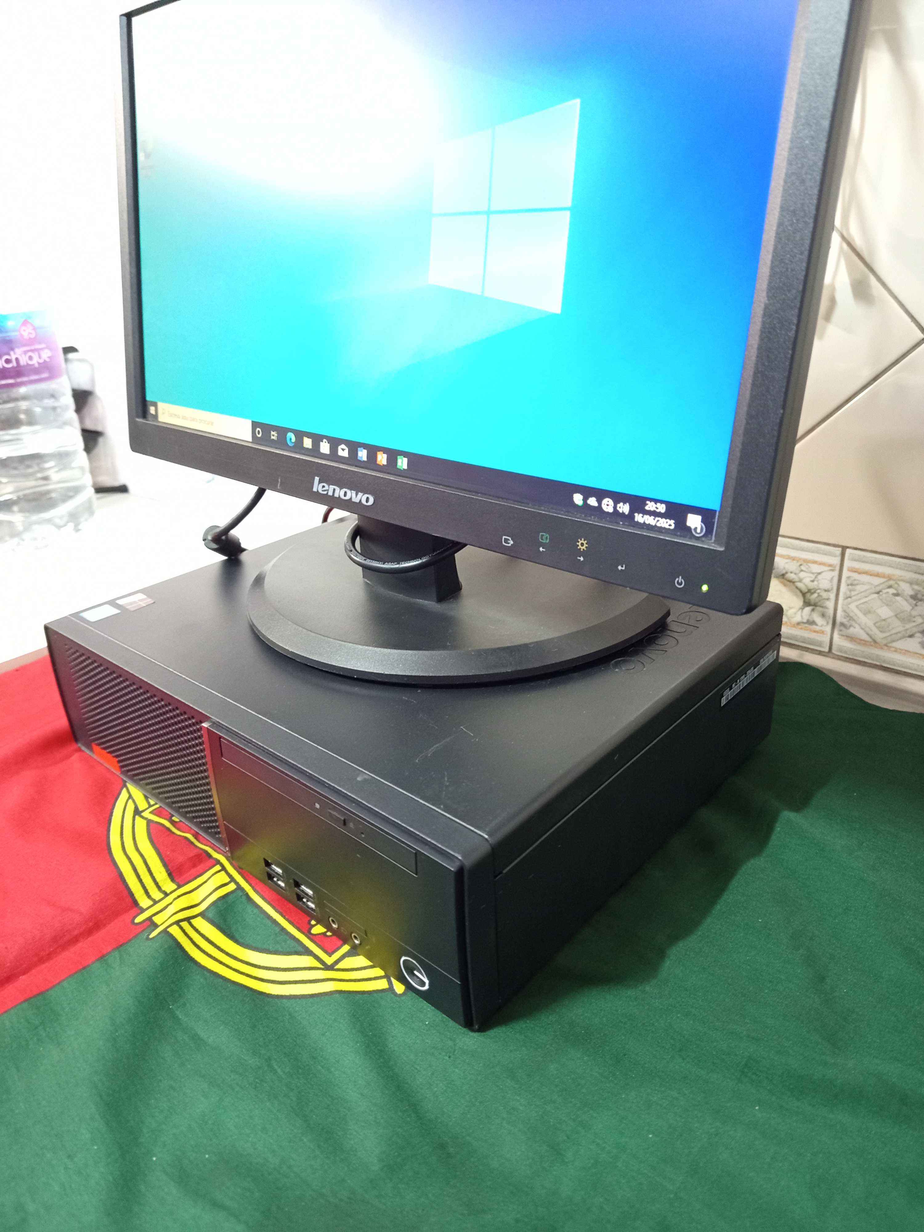 Lenovo Core i3 6100 RAM 8GB SSD + Monitor