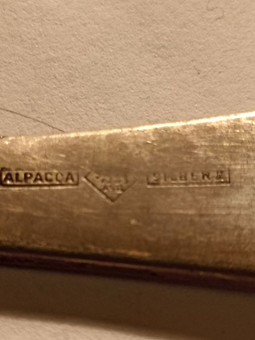 Zestaw sztućców starych