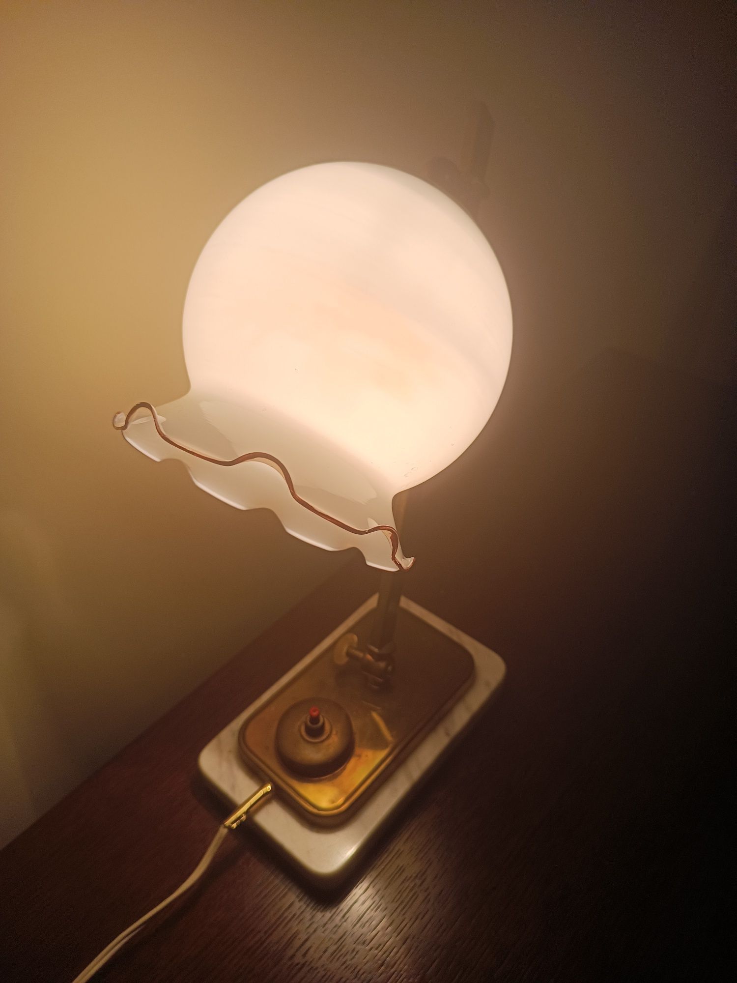 Lampka nocna, biurkowa - vintage