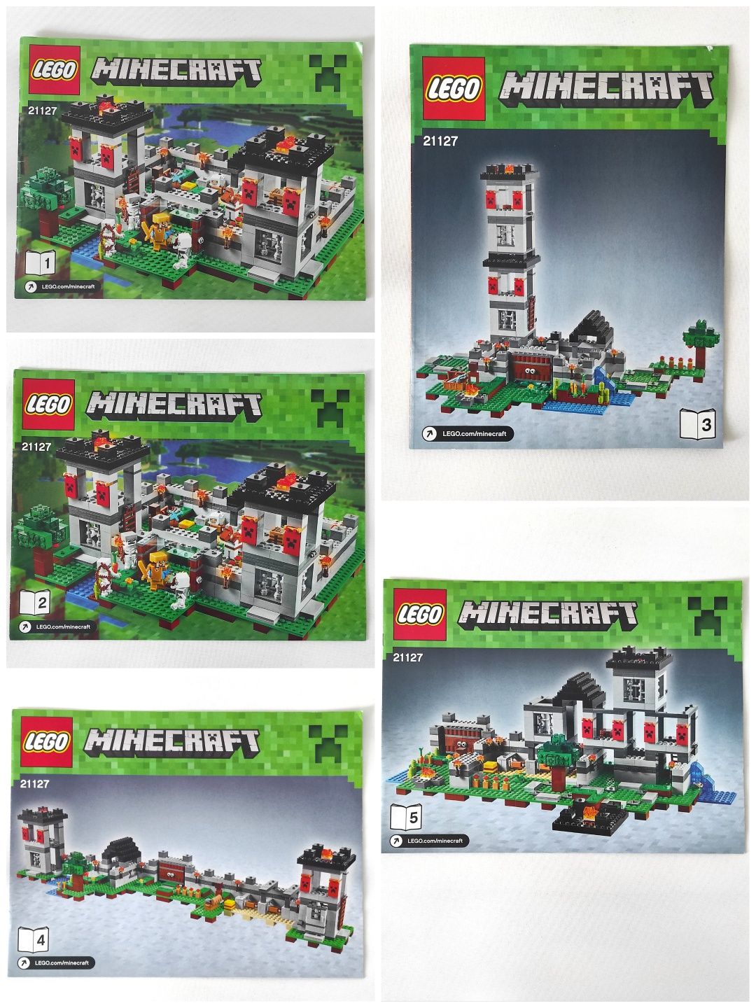 НЕ ЗНАЙТИ! 4 в 1 Конструктор lego Minecraft 21127 лего Майнкрафт 1000д