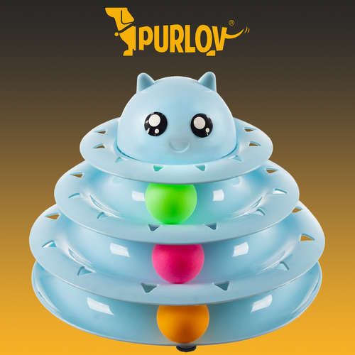 Zabawka dla kota- wieża z piłkami Purlov
