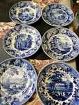Porcelana angielska Wedgwood 6 talerzy z certyfikatem autentyczności