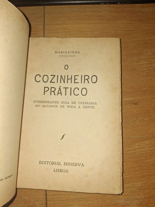 O cozinheiro prático mariazinha receitas culinária