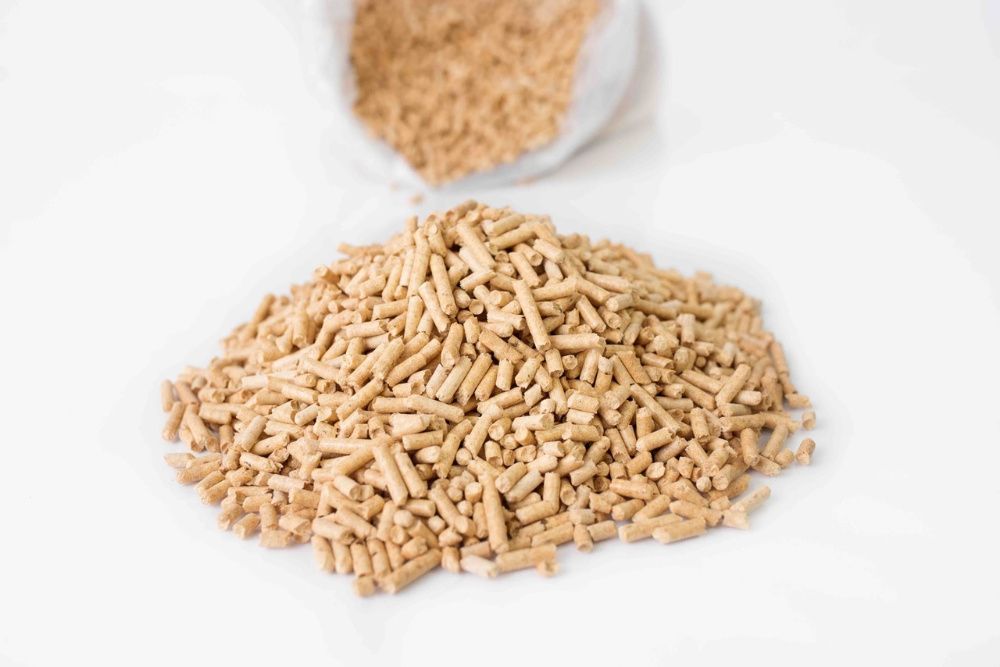 Pellet ECO GREEN jasny, first class 975kg Mirosławiec