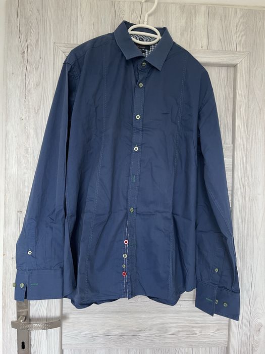 Franco Feruzzi Leger Super Fit koszula męska Casual EUR 42