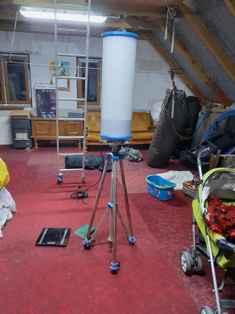 Lampa budowlana  LED 400 w z statywem