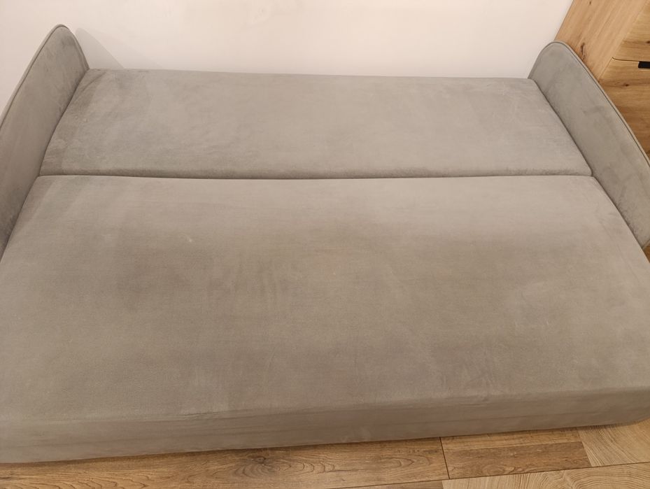 Sofa rozkładana szara BRW