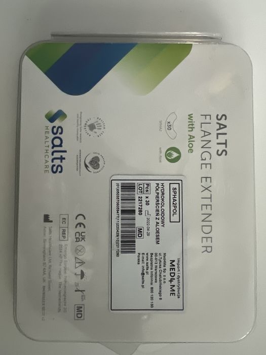 Półpierścienie hydrokoloidowe z aloesem 30 szt. SECUPLAST SALTS SPHA2