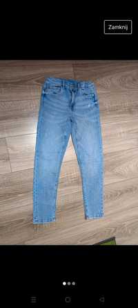 Zara spodnie jeansowe 152
