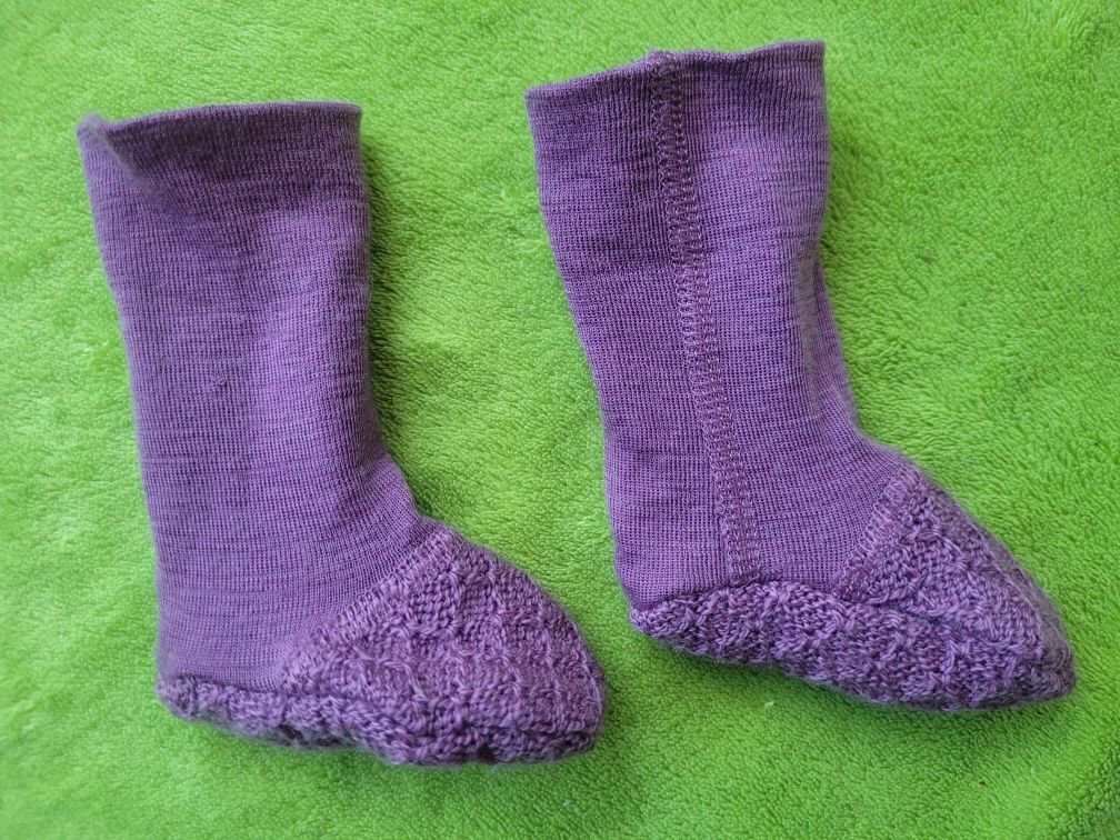 Joha r 60 merino wełna 100proc merino wełna skarpetki niechodki papcie