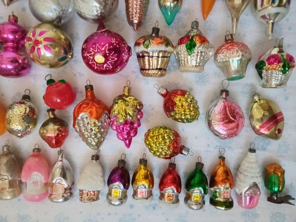 Елочные игрушки СССР