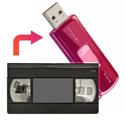 Digitalizção cassette VHS para pen ou drive
