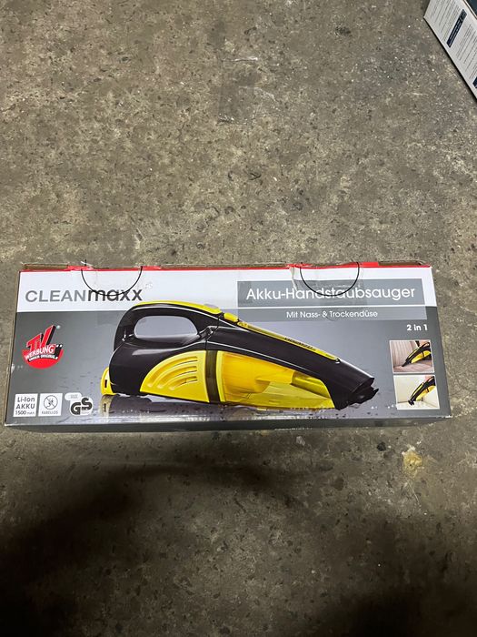 Пилосос Cleanmaxx на акумуляторі