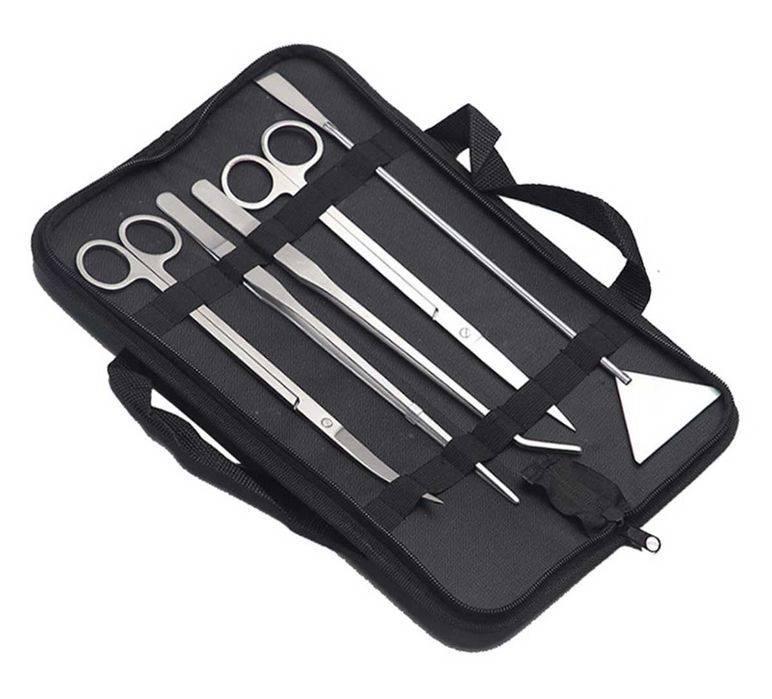 nowy zestaw - narzędzi do akwarium 5 sztuk