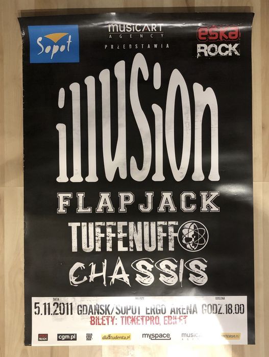 Illusion FlapJack Tuffenuff Chassis plakat w rozmiarze B1
