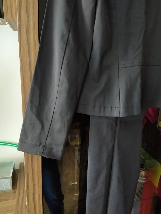 Garnitur żakiet plus spodnie damskie rozmiar 36