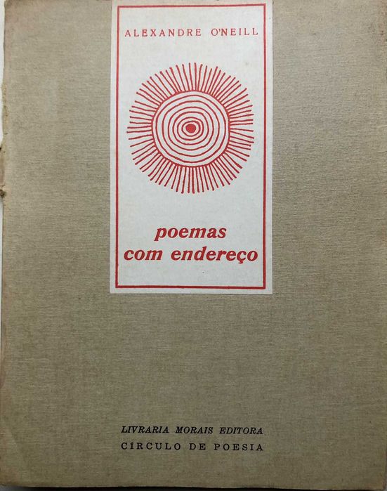 Poemas com endereço - 1ª edição - Alexandre O´Neil