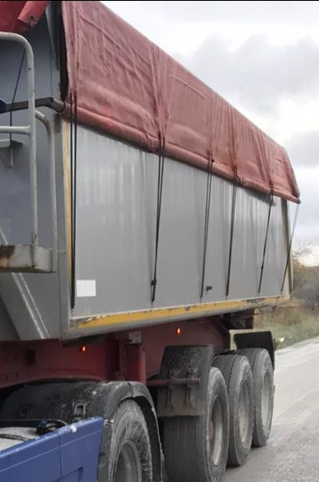 Sprzedam naczepę wywrotkę.Cala alu. Lekka 5300kg.