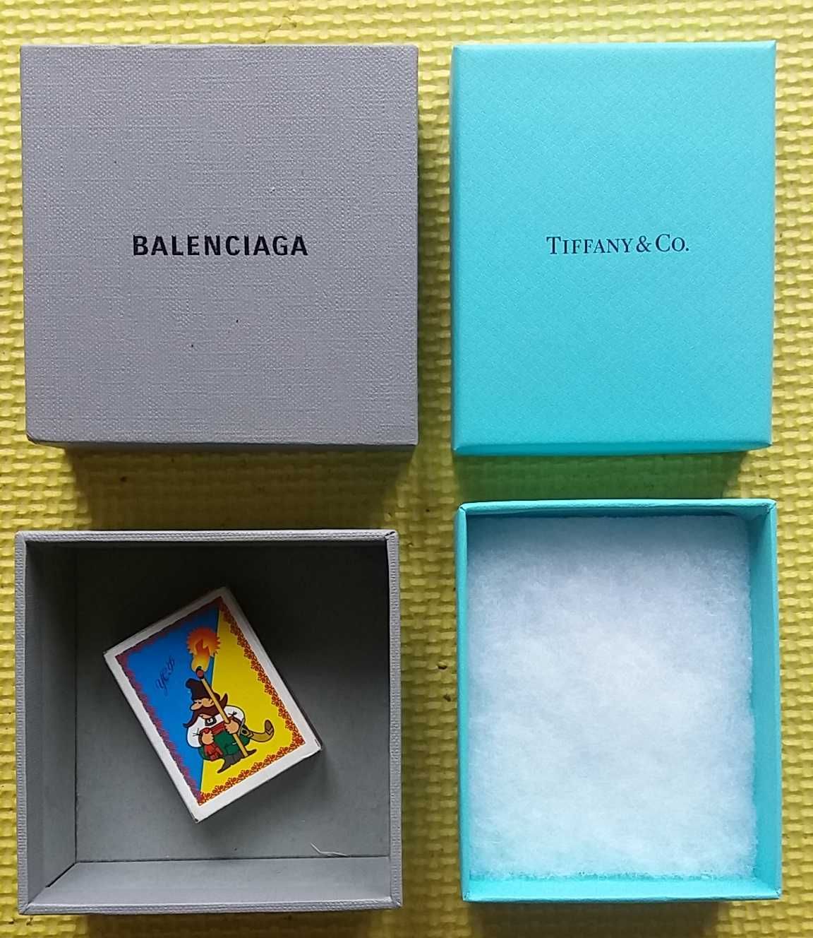 подарочная коробка упаковка BALENCIAGA tiffany