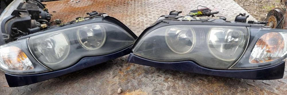 lampy przednie  kompletne BMW E46 FL LIFT KOMPLET