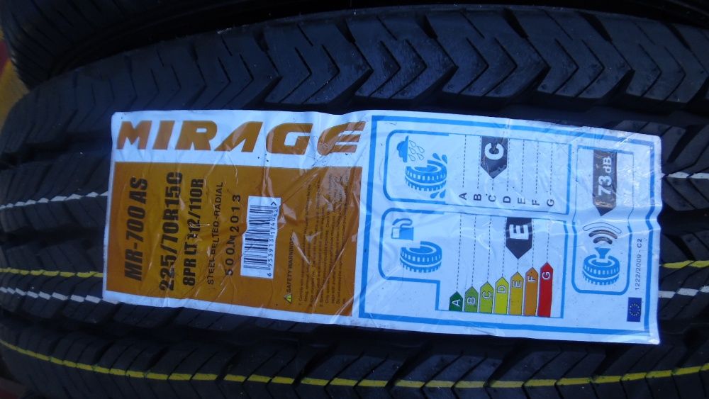 225/70R15C MIRAGE MR-700 AS - bus , NOWE TANIE Opony Całoroczne ,ANDAR