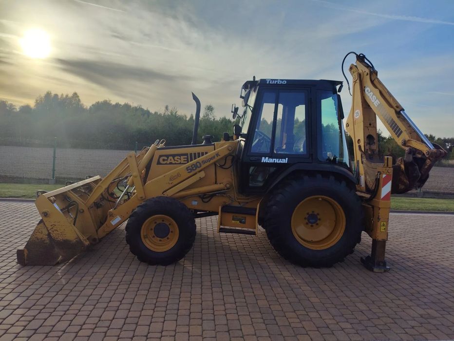 Case 580 SK , KOPARKO-ŁADOWARKA  , BEZ VAT , UMOWA KUPNA -SPRZEDAŻY , STAN SUPER  pierwszy właściciel , caterpillar , cat , jcb , fermec