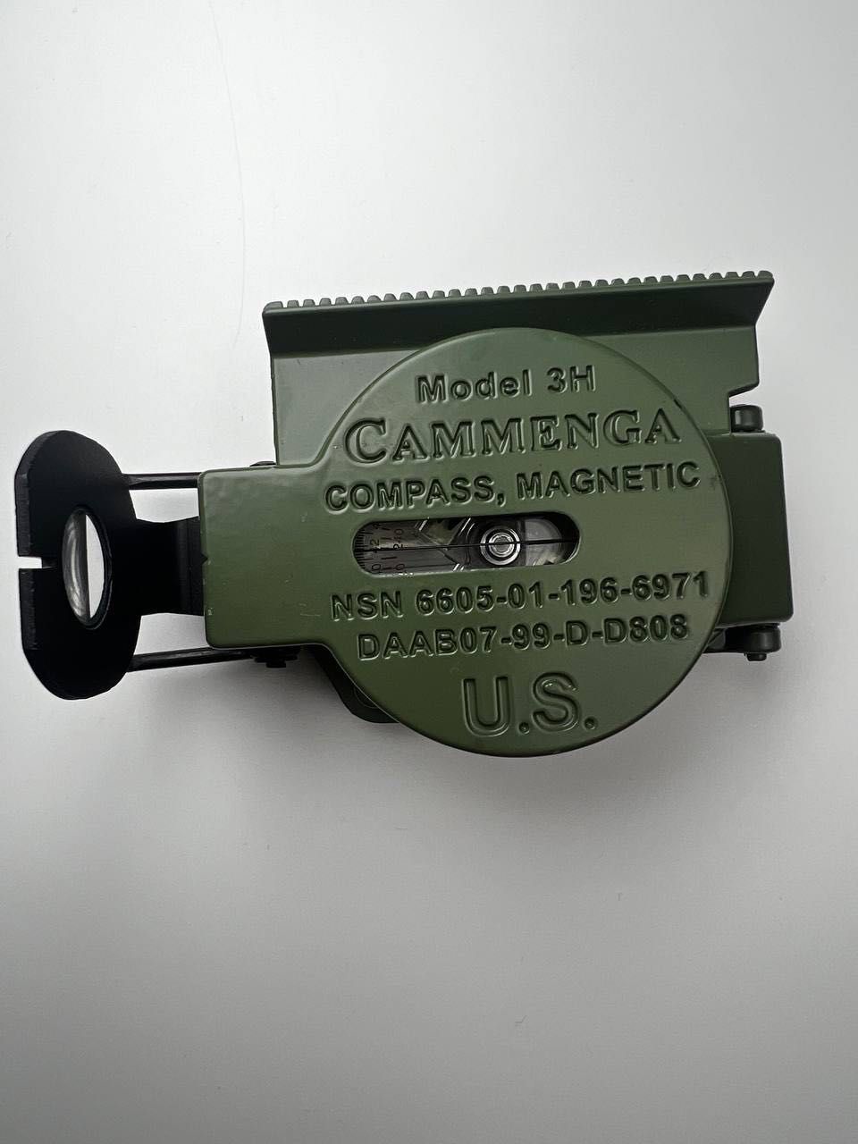 Військовий тритієвий компас CAMMENGA 3H U.S. Military Lensatic Compass