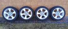 Alufelgi 17" BMW X1 5x120 ET 34 opony letnie  225/45R 17

BMW 3 E90 E