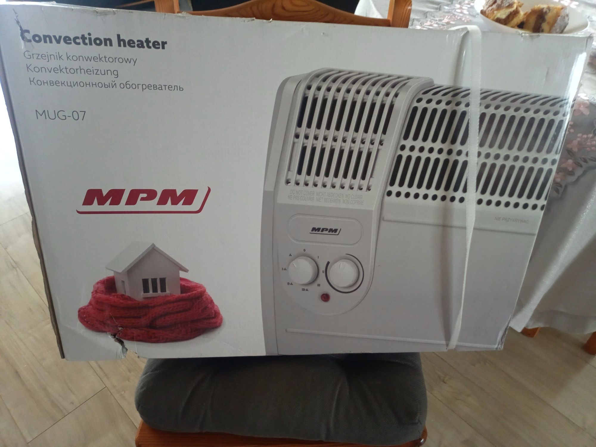 Nowy elektryczny grzejnik MPM 2000 watt