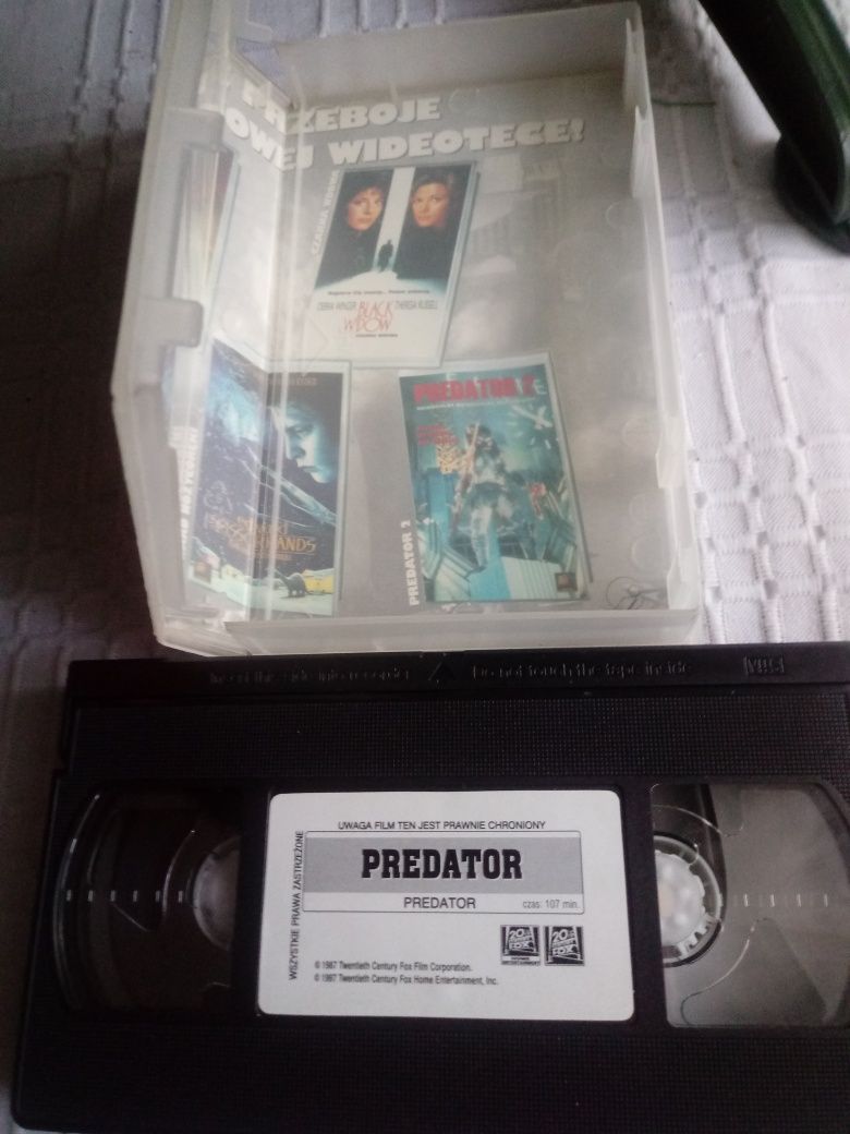 Kaseta vhs Predator Arnold Schwarzenegger