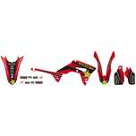 kit autocolantes blackbird rockstar energy honda crf 250