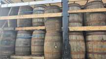 Beczka drewniana dębowa po whisky winie szczelna 200 litrów