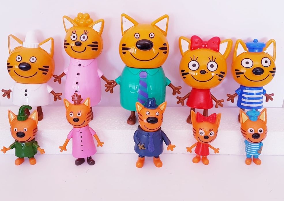 Conjunto 10 pcs Gatinhos Felizes (Portes Incluidos)