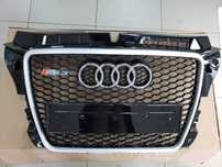 Решітка радіатора Black Silver ( в стилі RS3 ) на AUDI A3 8P 08-12 р