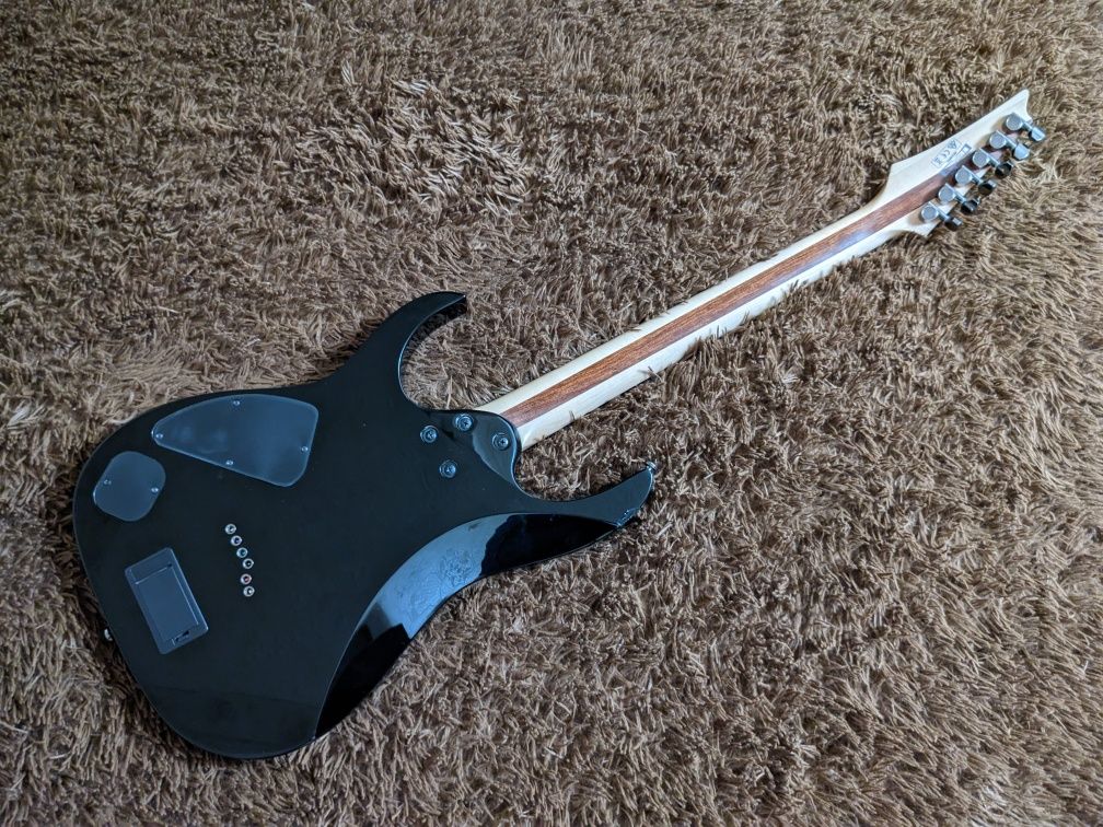 Идеал Ibanez Iron Label RGIX20 FEQM + DiMarzio Crunch lab &  Liquifire