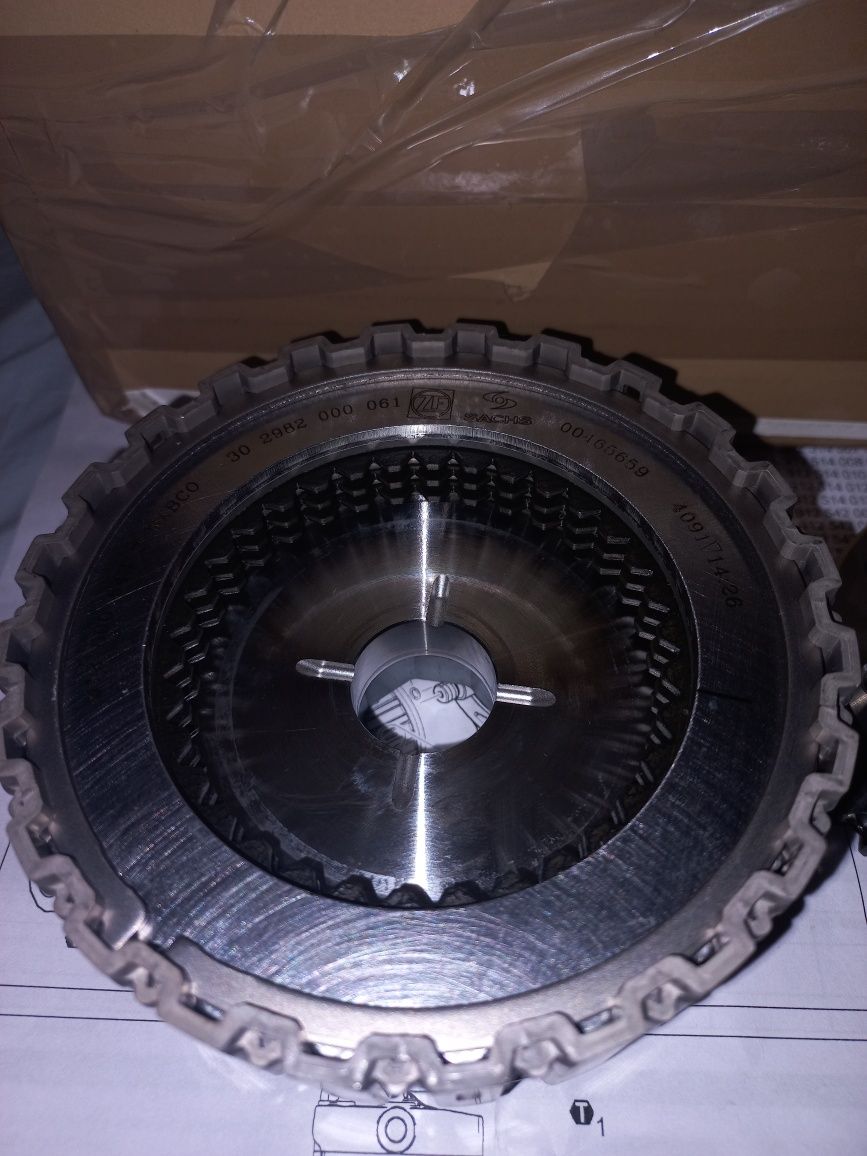 Ремкомплект сцепления компресора Wabco 9120006432 Volvo,Renault,Scania